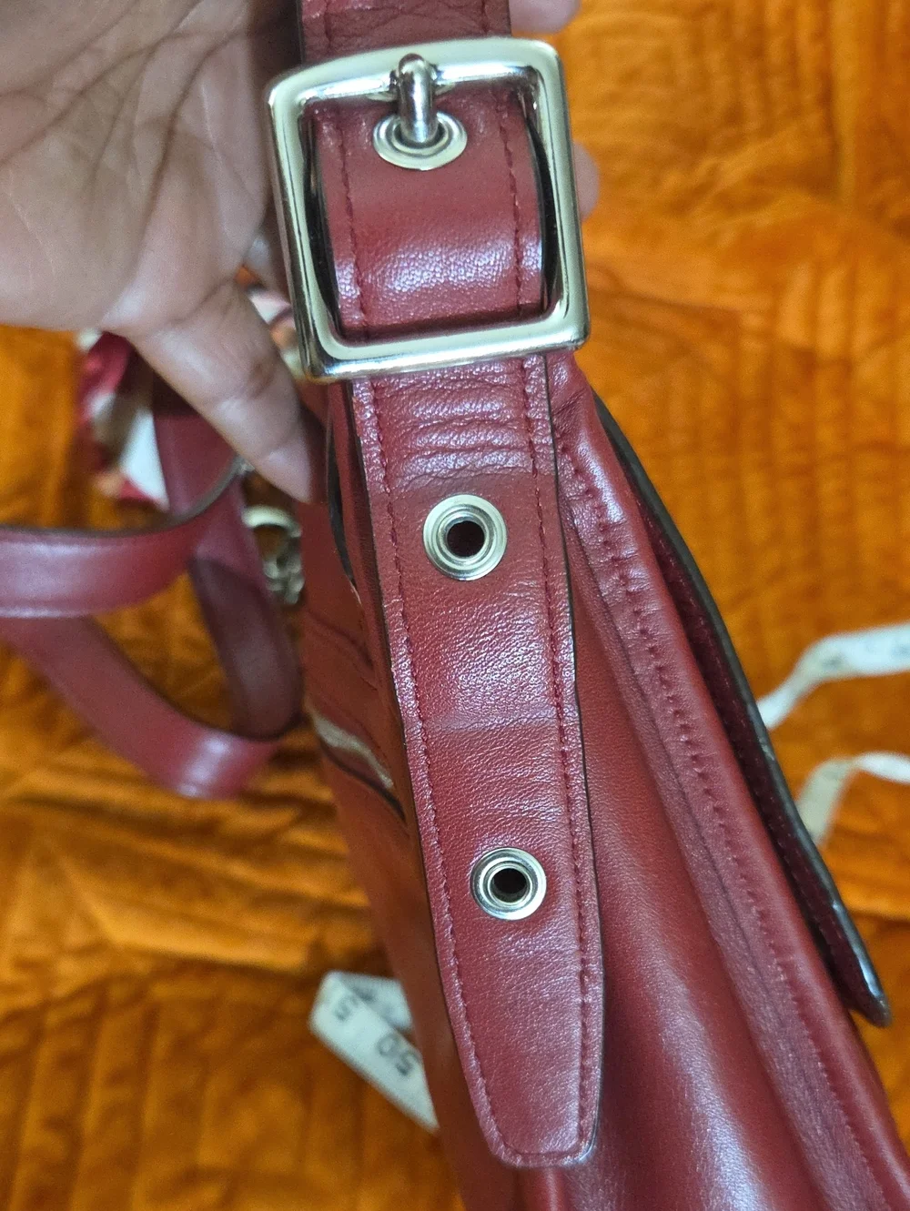 Coach 2012 Legacy Archival Rambler 21194 Red Leather